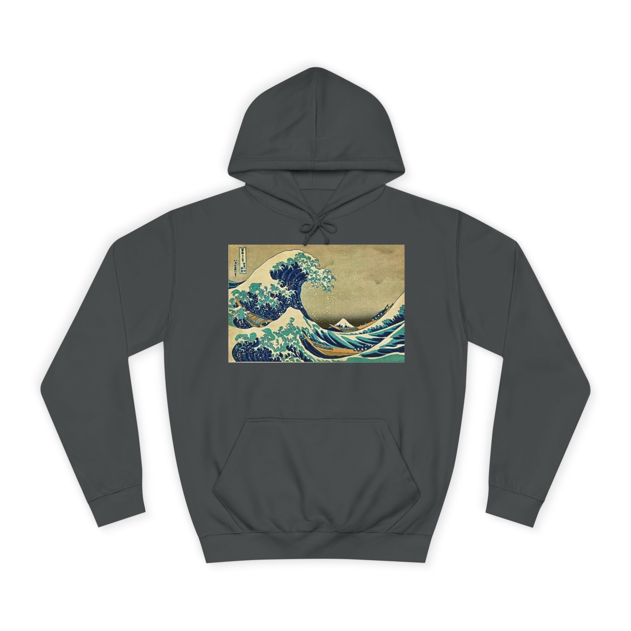 Great Wave off Kanagawa Upscale Pullover Hoodie - Image 8