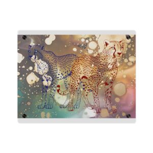 Chasing Gold Acrylic Panel