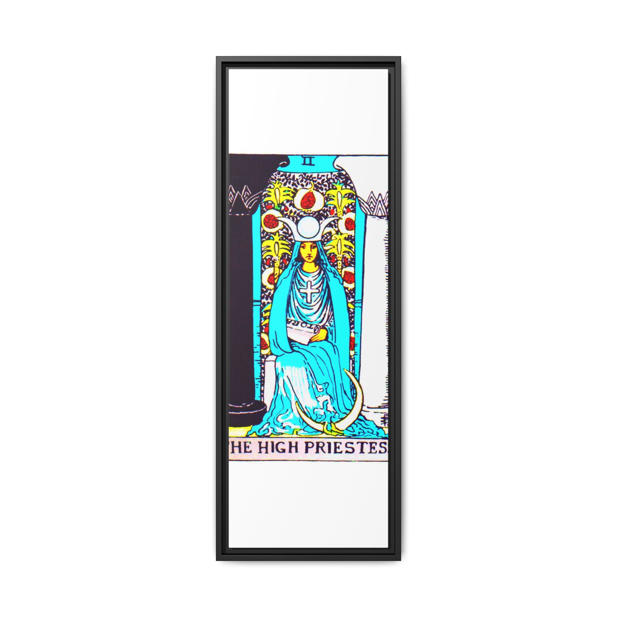 Tarot High Priestess 2 Framed Canvas - Image 33