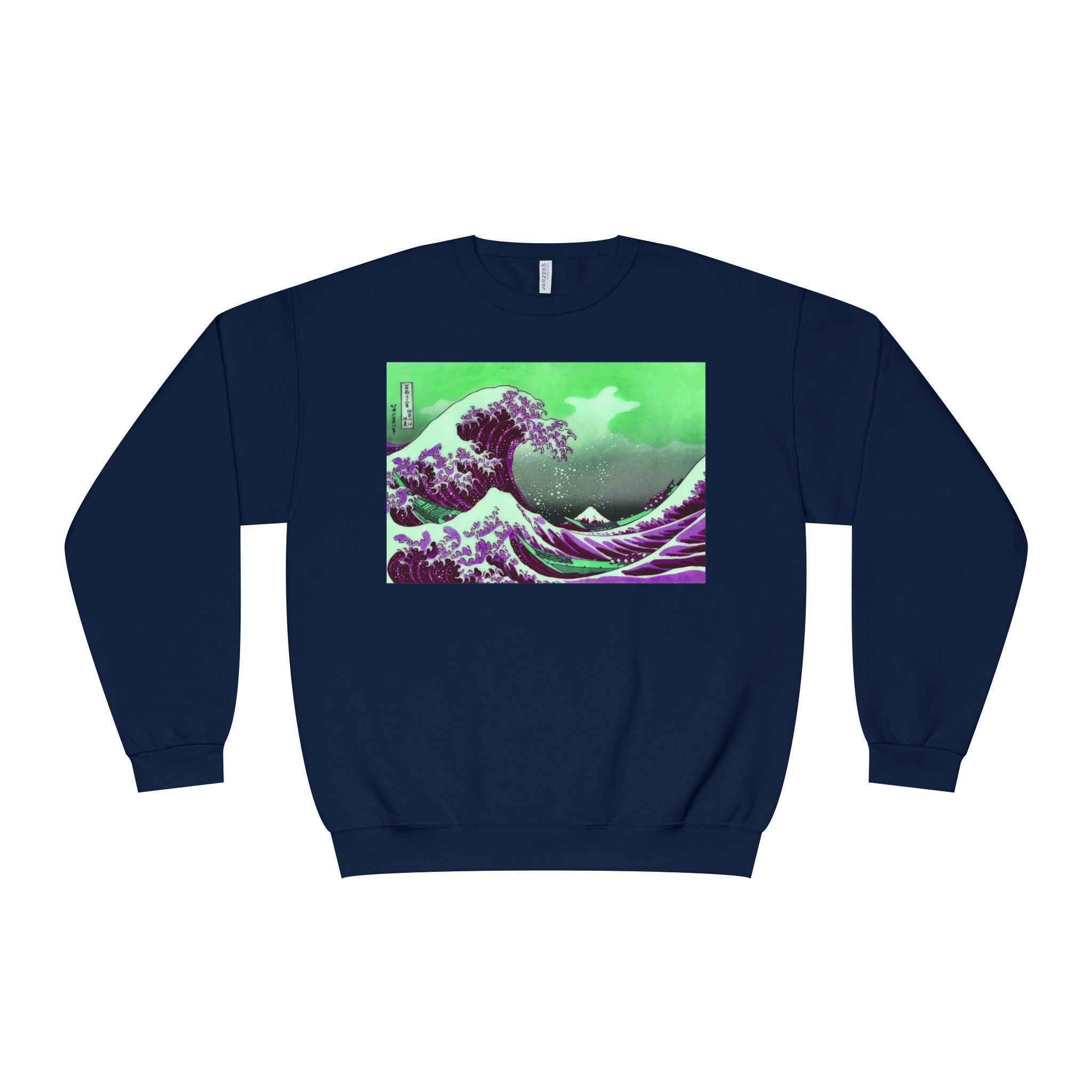 Great Wave off Kanagawa - Purple Sweatshirt - Image 12