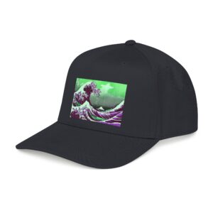 Great Wave off Kanagawa - Purple Hat