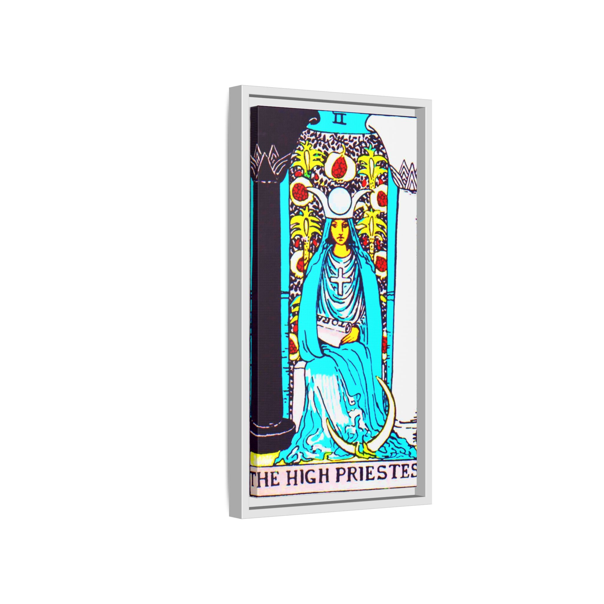 Tarot High Priestess 2 Framed Canvas - Image 54