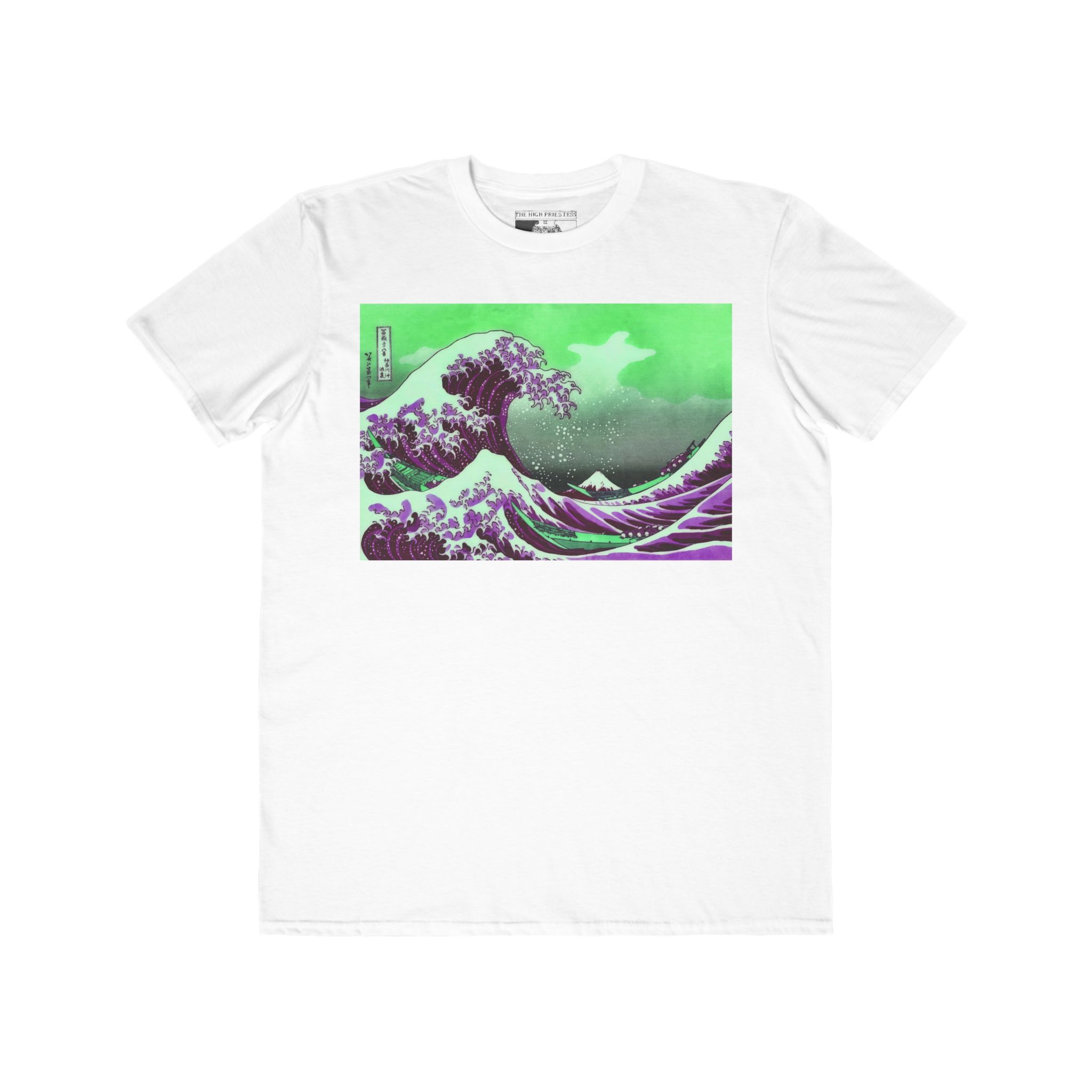 Great Wave off Kanagawa - Purple Men's Tee - Image 3