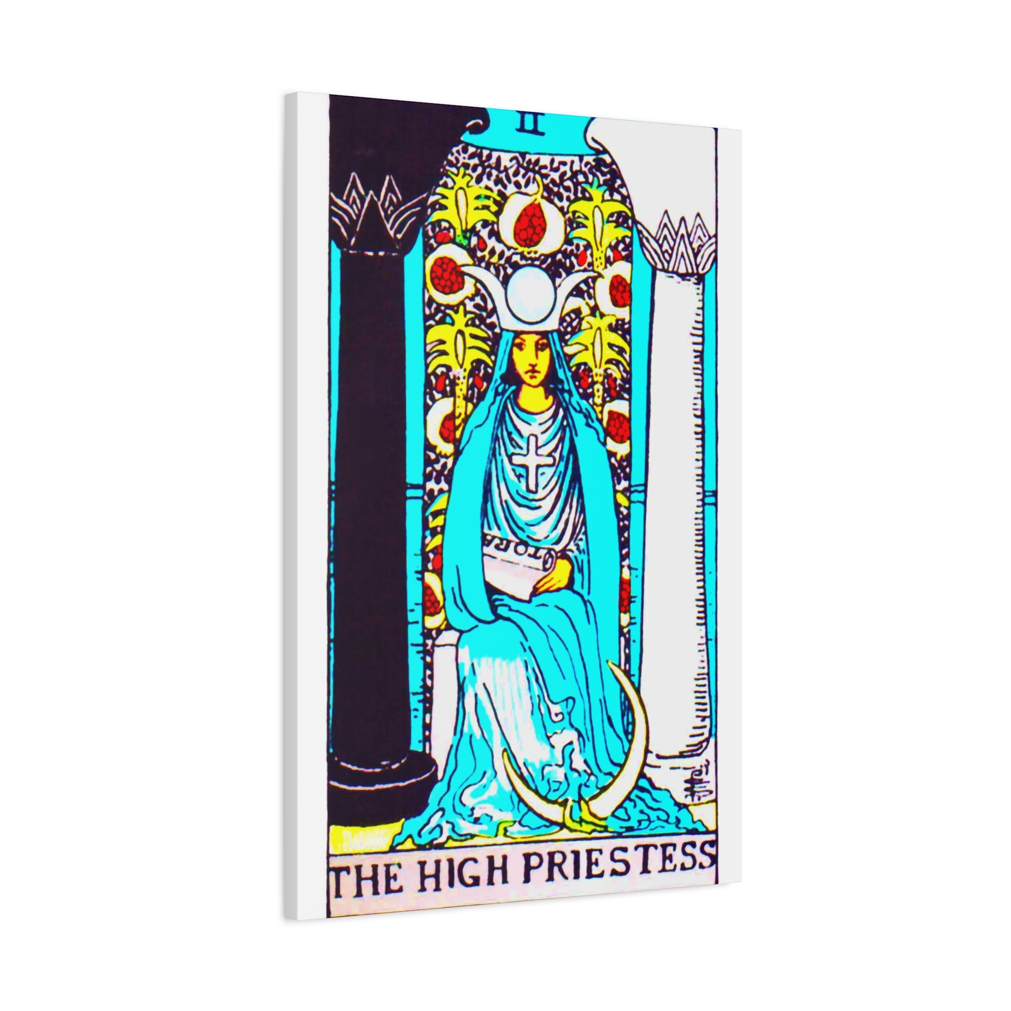 LAYOUT Tarot High Priestess 2 Matte Canvas - Image 22