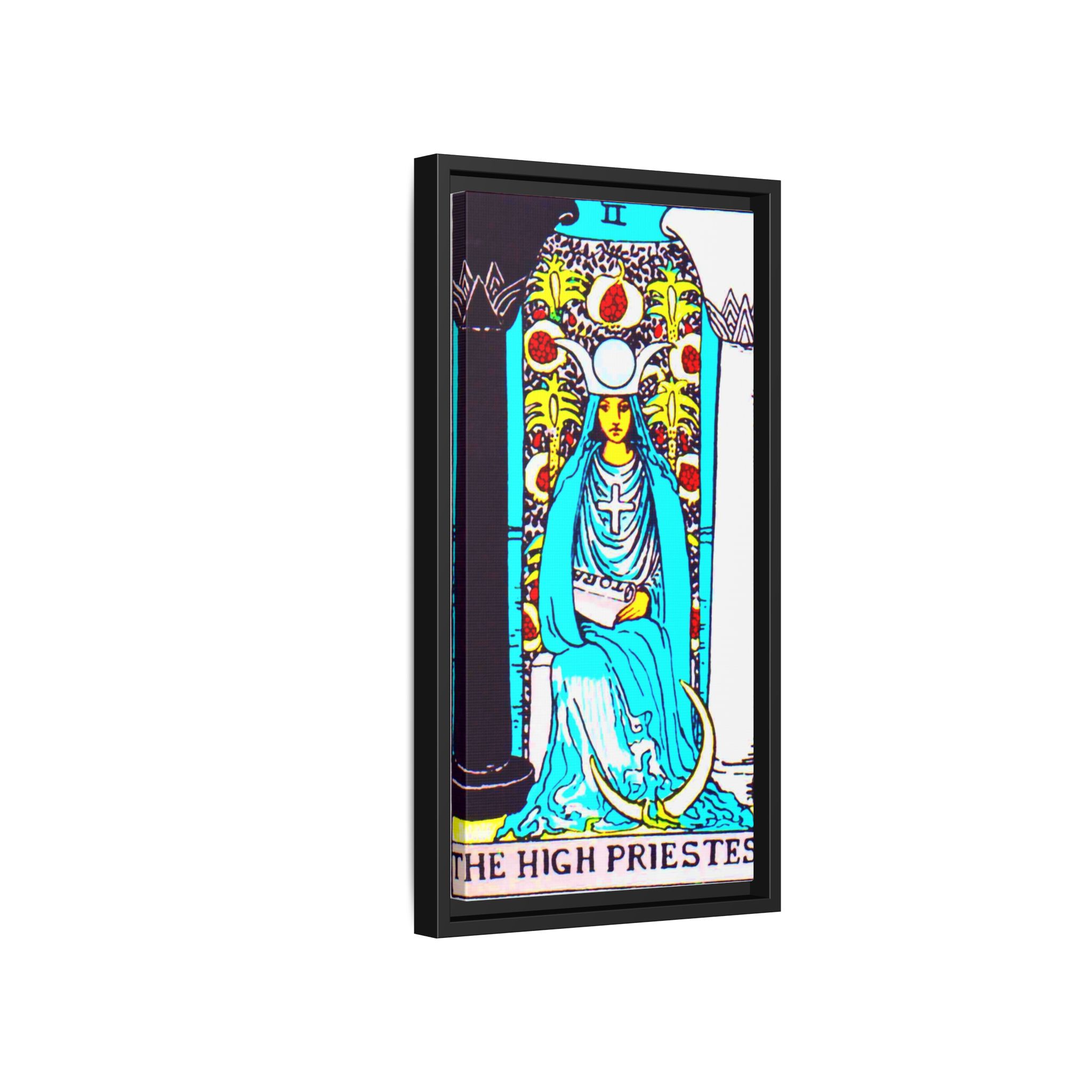 Tarot High Priestess 2 Framed Canvas - Image 66