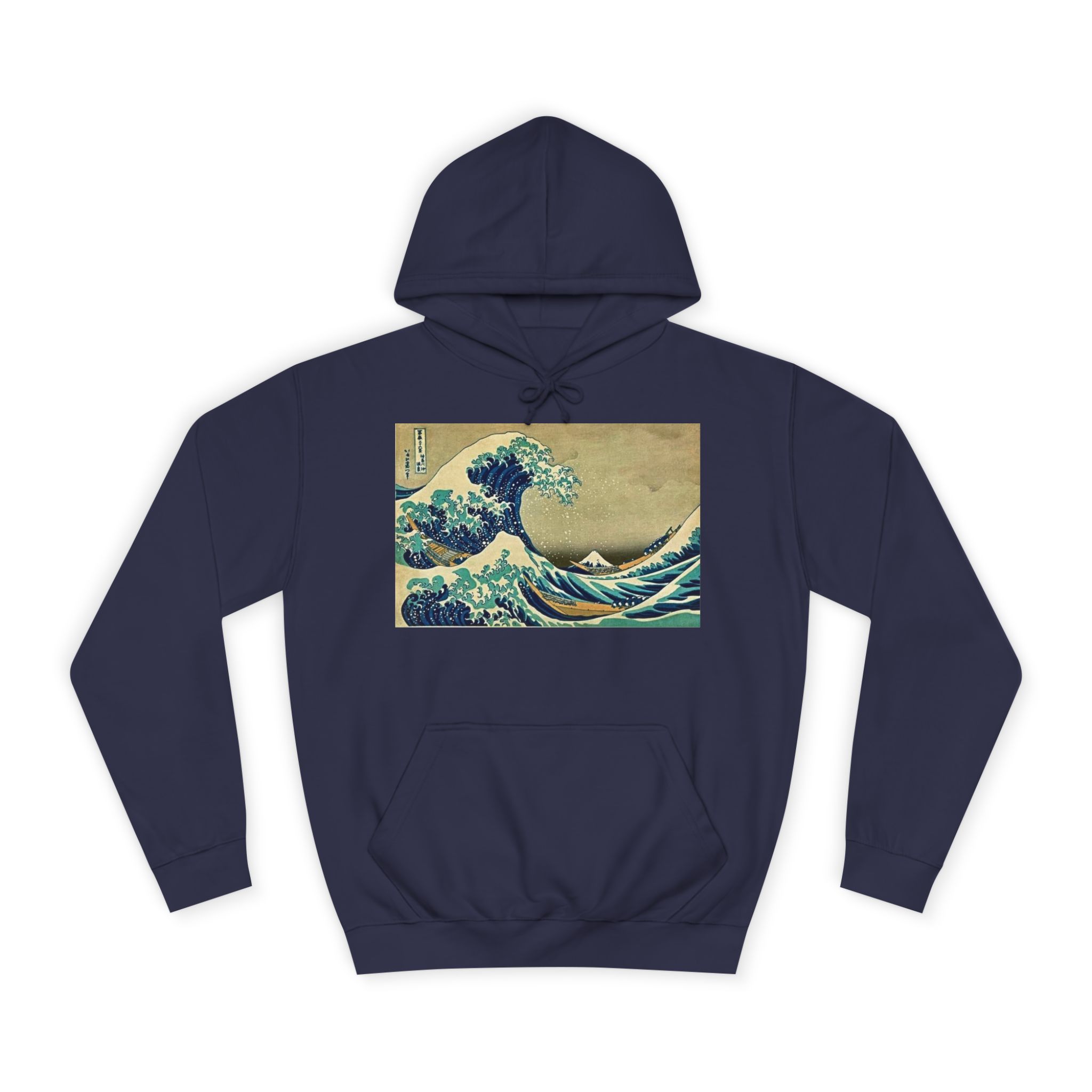 Great Wave off Kanagawa Upscale Pullover Hoodie - Image 12