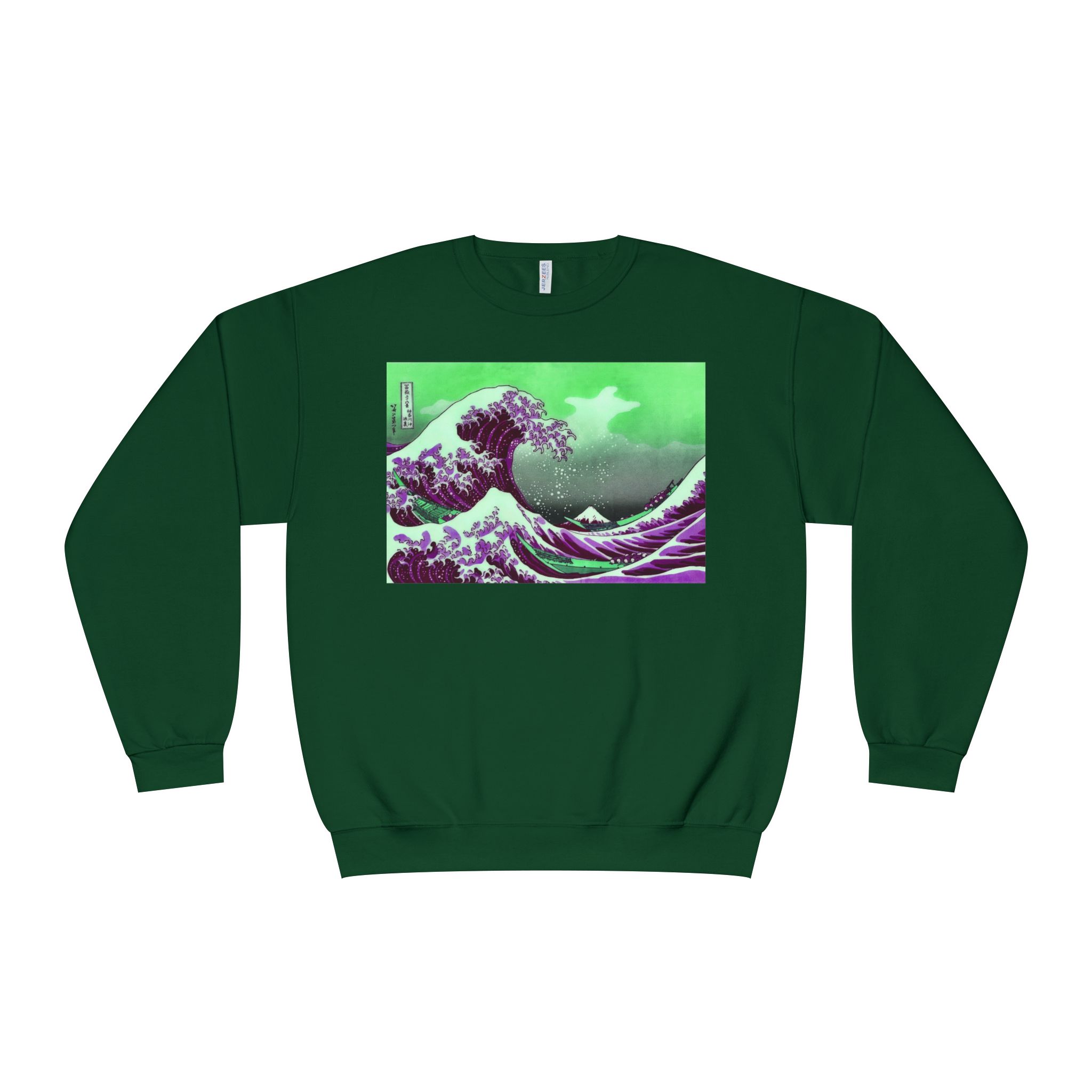 Great Wave off Kanagawa - Purple Sweatshirt - Image 10