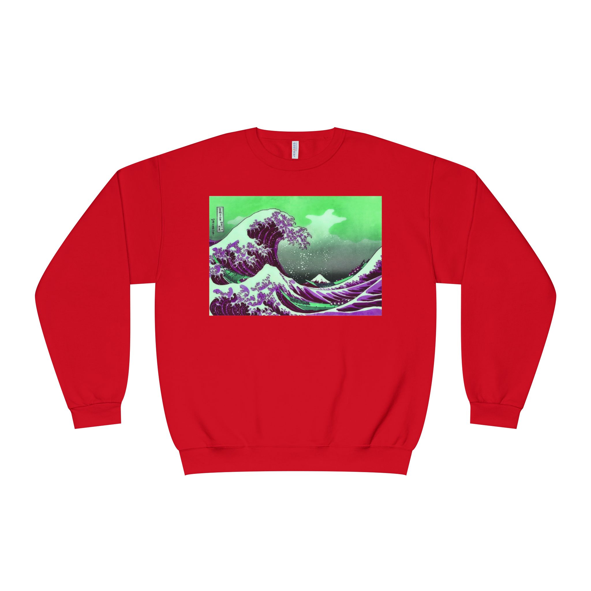 Great Wave off Kanagawa - Purple Sweatshirt - Image 16
