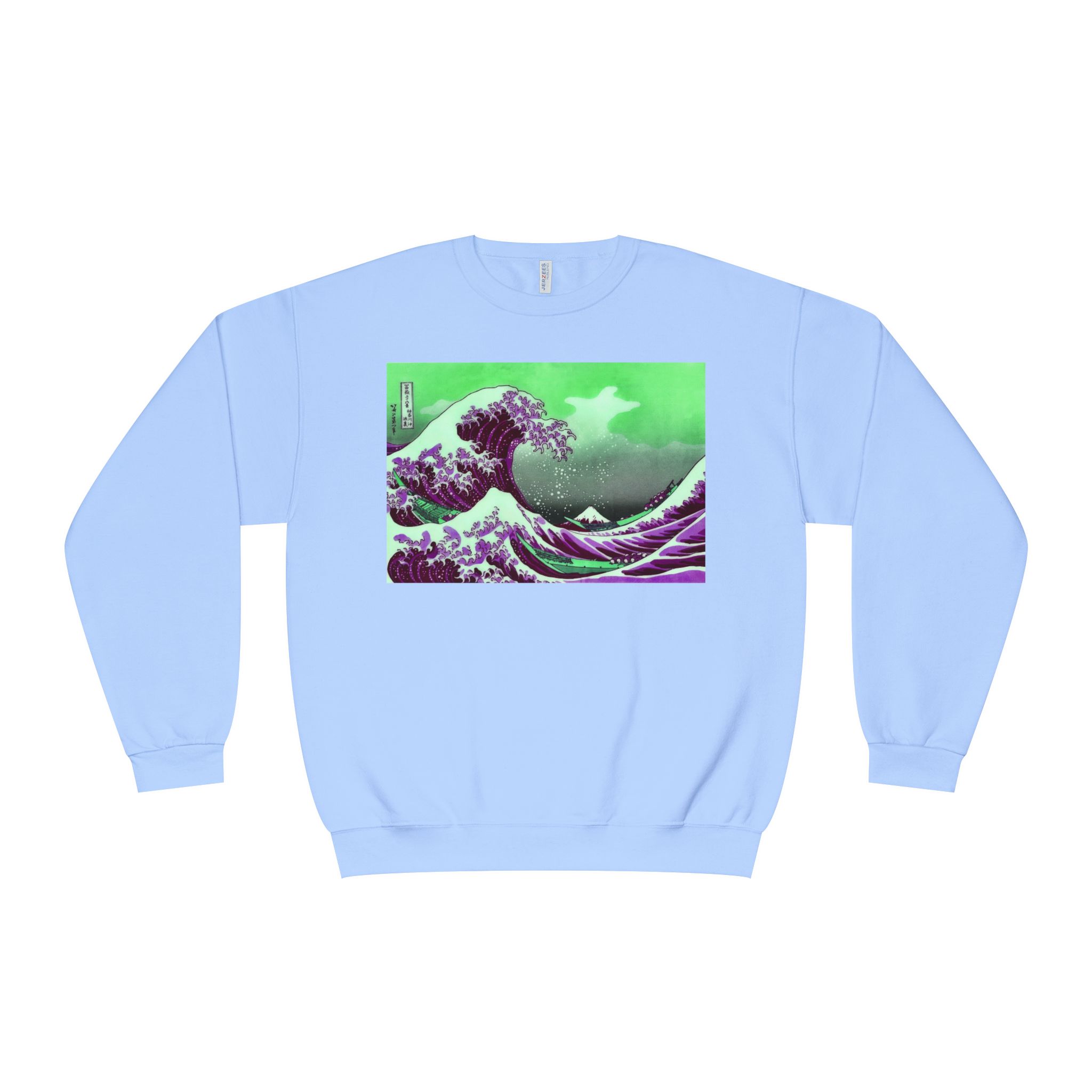 Great Wave off Kanagawa - Purple Sweatshirt - Image 11