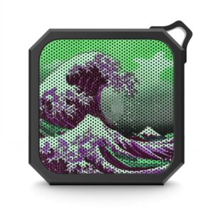 Great Wave off Kanagawa - Purple Bluetooth Speaker