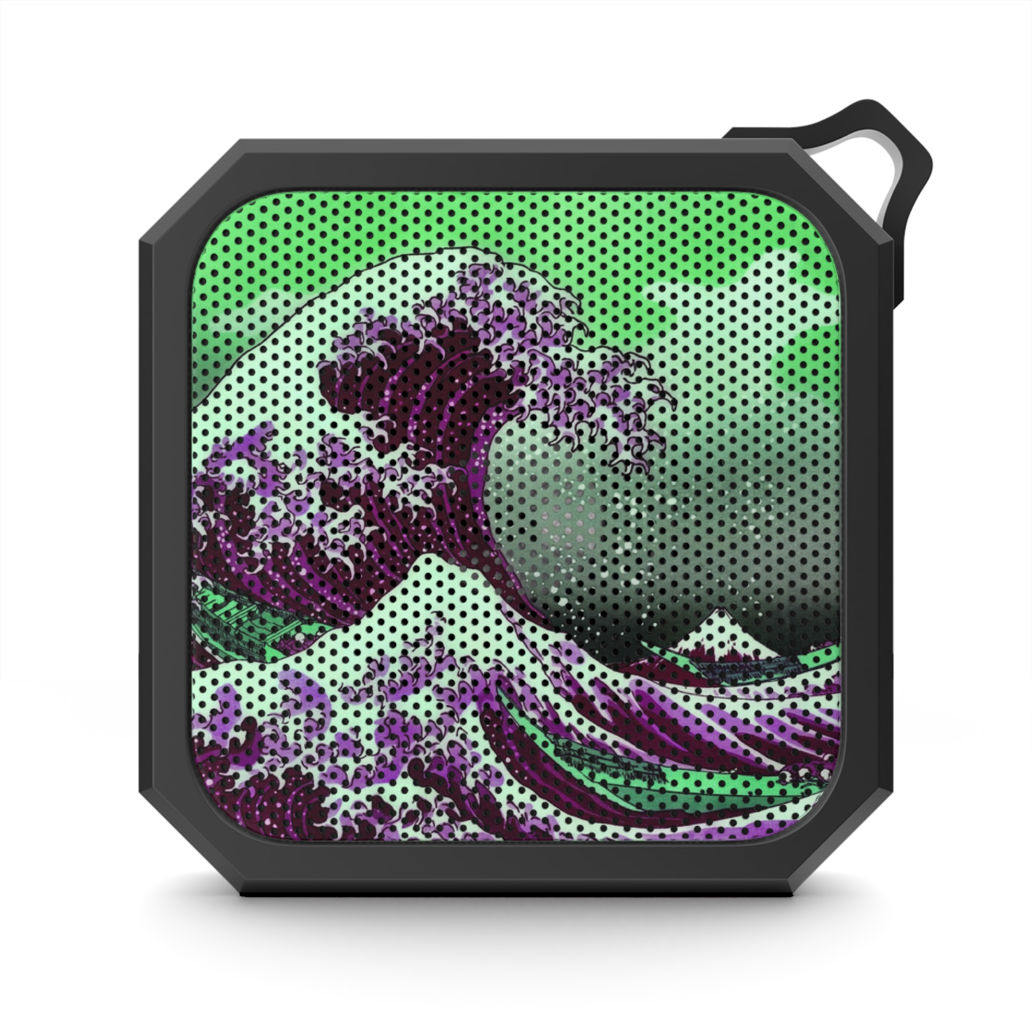 Great Wave off Kanagawa - Purple Bluetooth Speaker