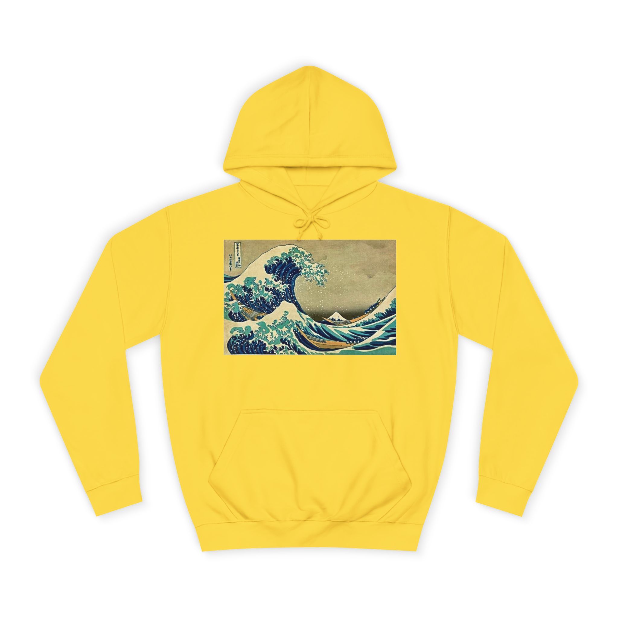 Great Wave off Kanagawa Upscale Pullover Hoodie - Image 5