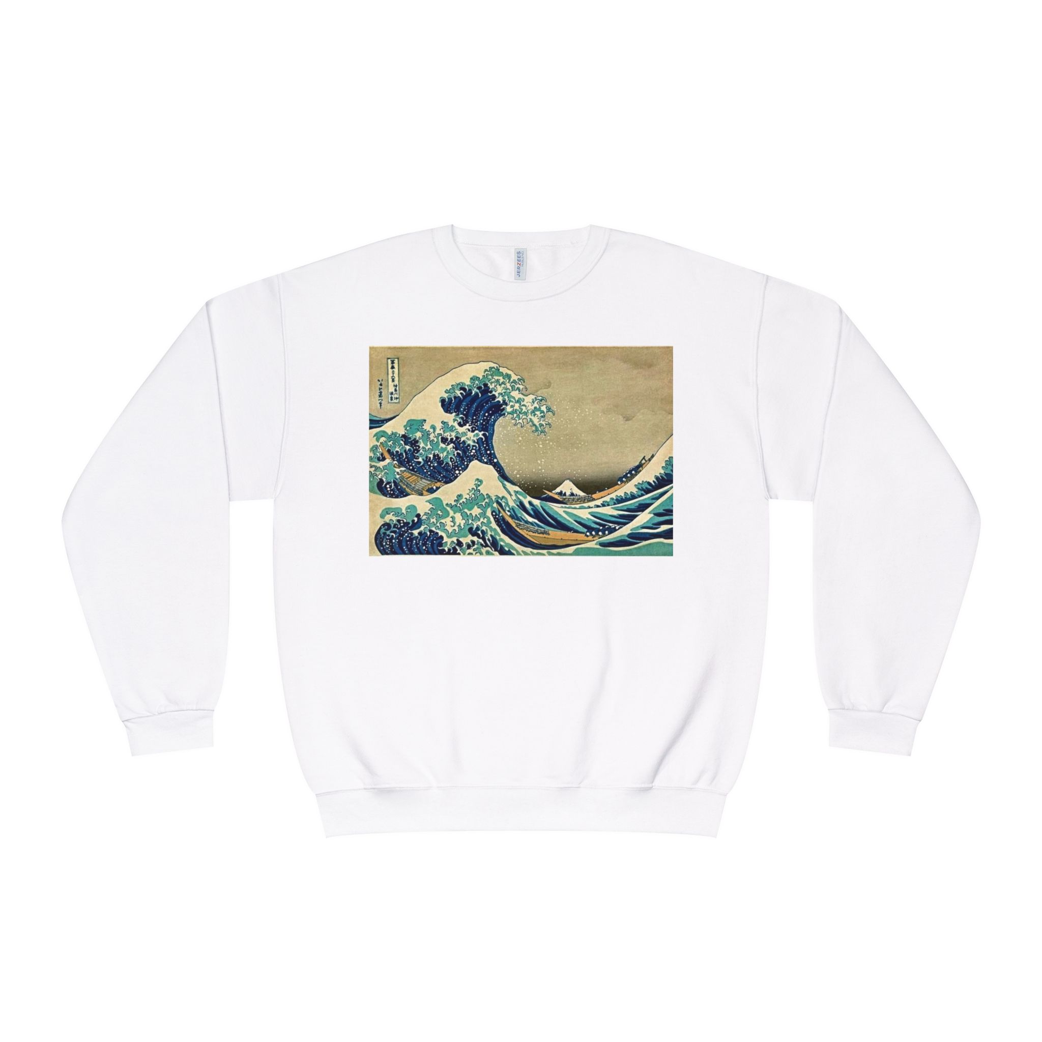 Great Wave off Kanagawa Upscale Sweatshirt - Image 3