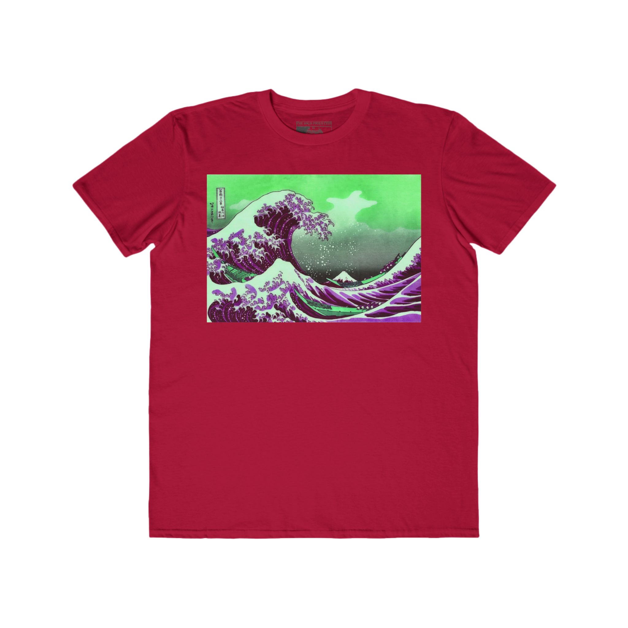 Great Wave off Kanagawa - Purple Men's Tee - Image 17