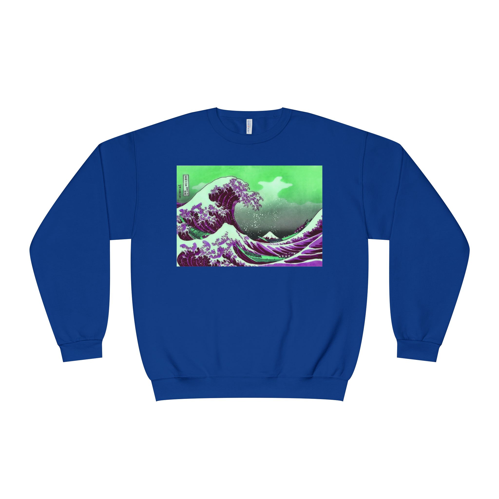 Great Wave off Kanagawa - Purple Sweatshirt - Image 13