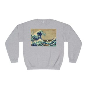 Great Wave off Kanagawa Upscale Sweatshirt