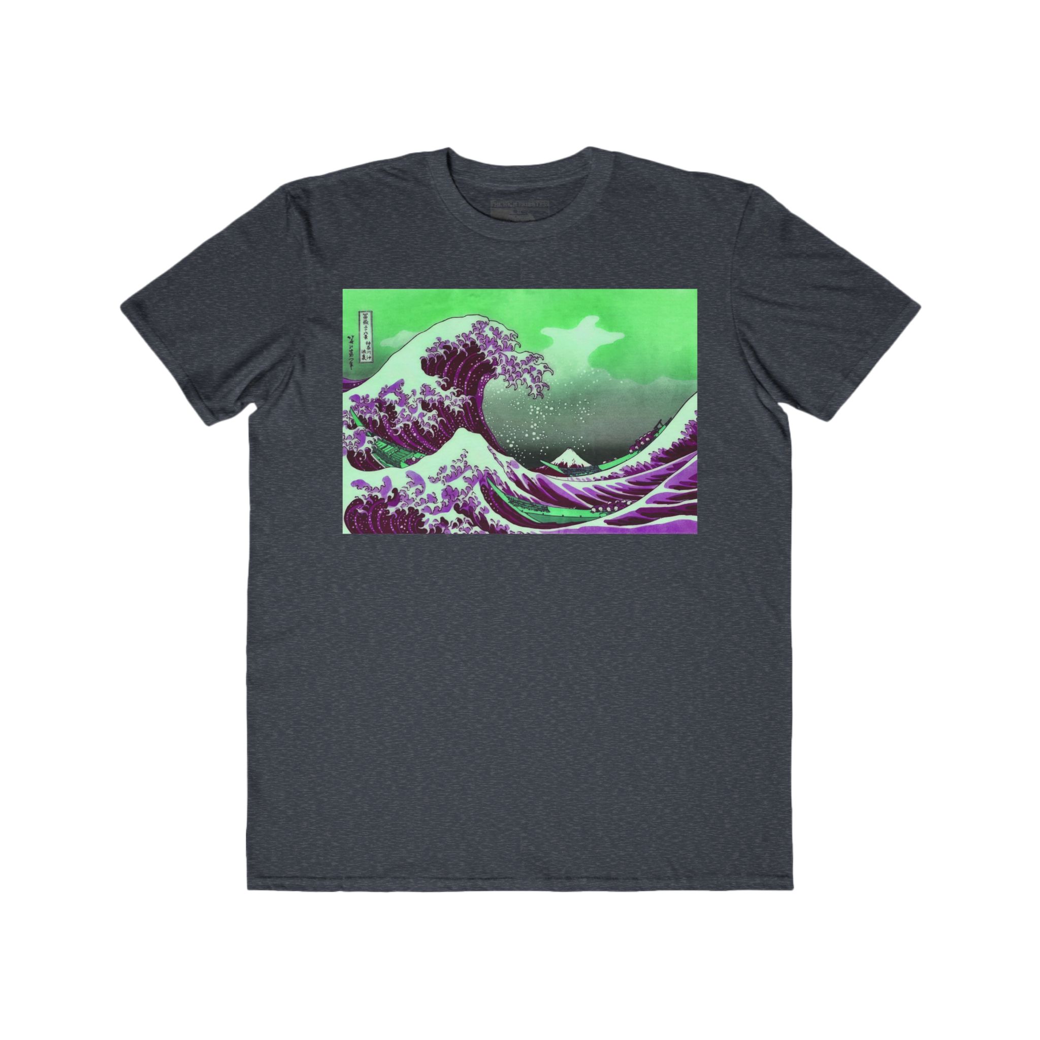 Great Wave off Kanagawa - Purple Men's Tee - Image 13