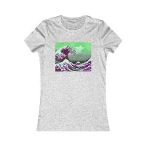 Great Wave off Kanagawa - Purple Women's Tee