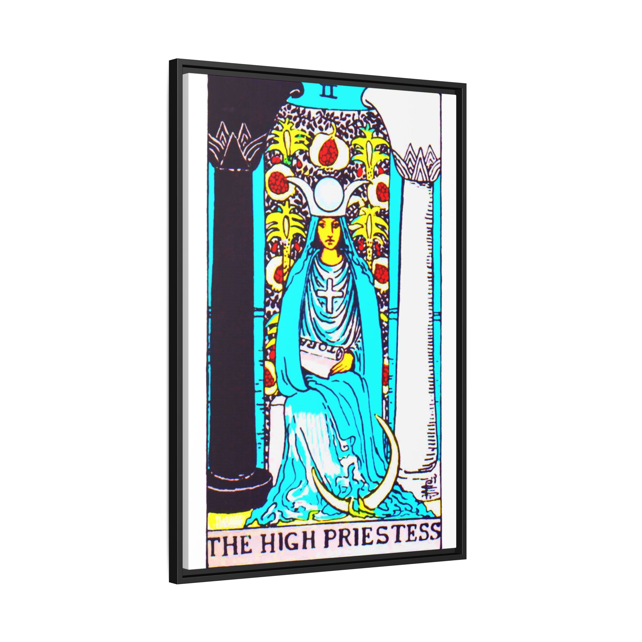 Tarot High Priestess 2 Framed Canvas - Image 102