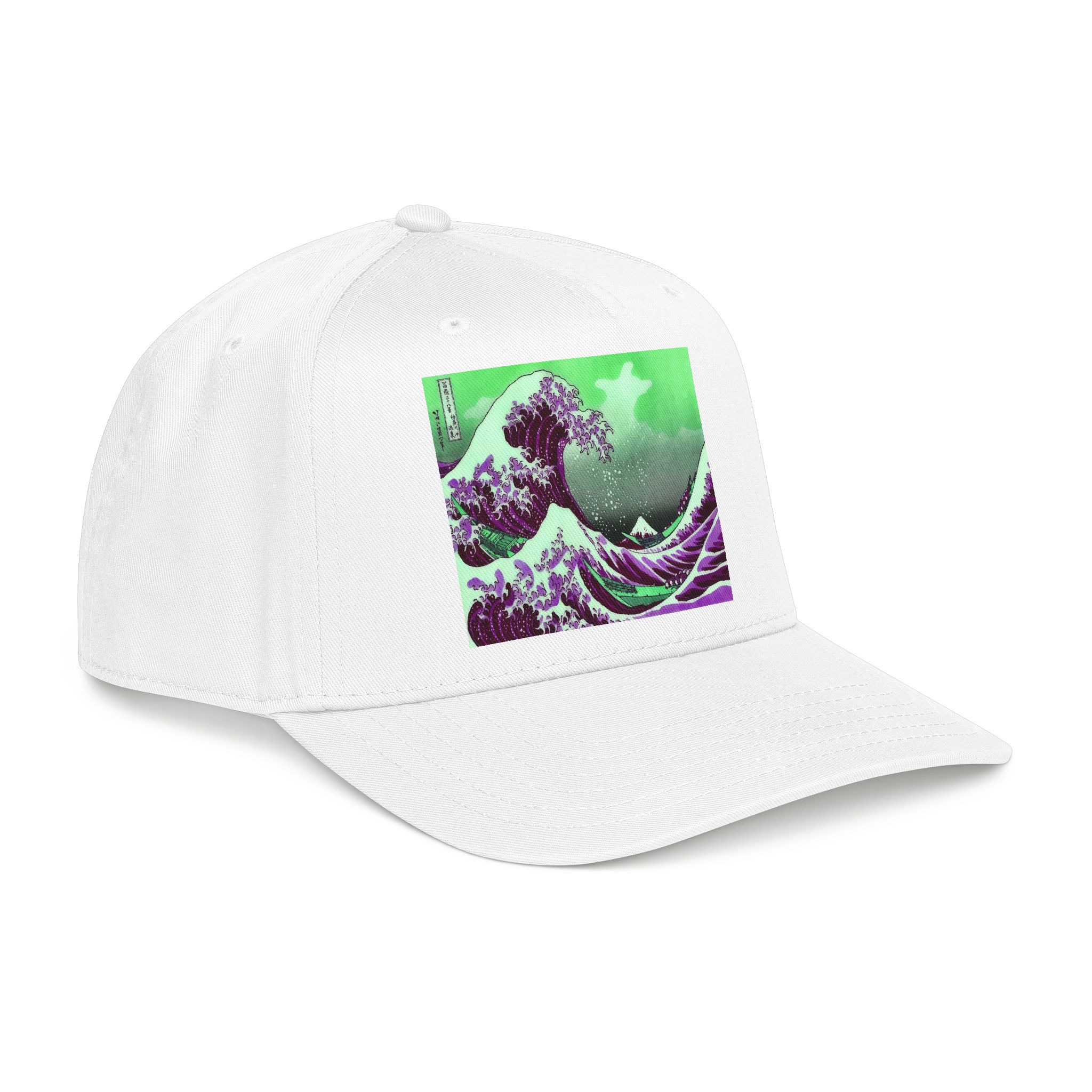 Great Wave off Kanagawa - Purple Hat - Image 3