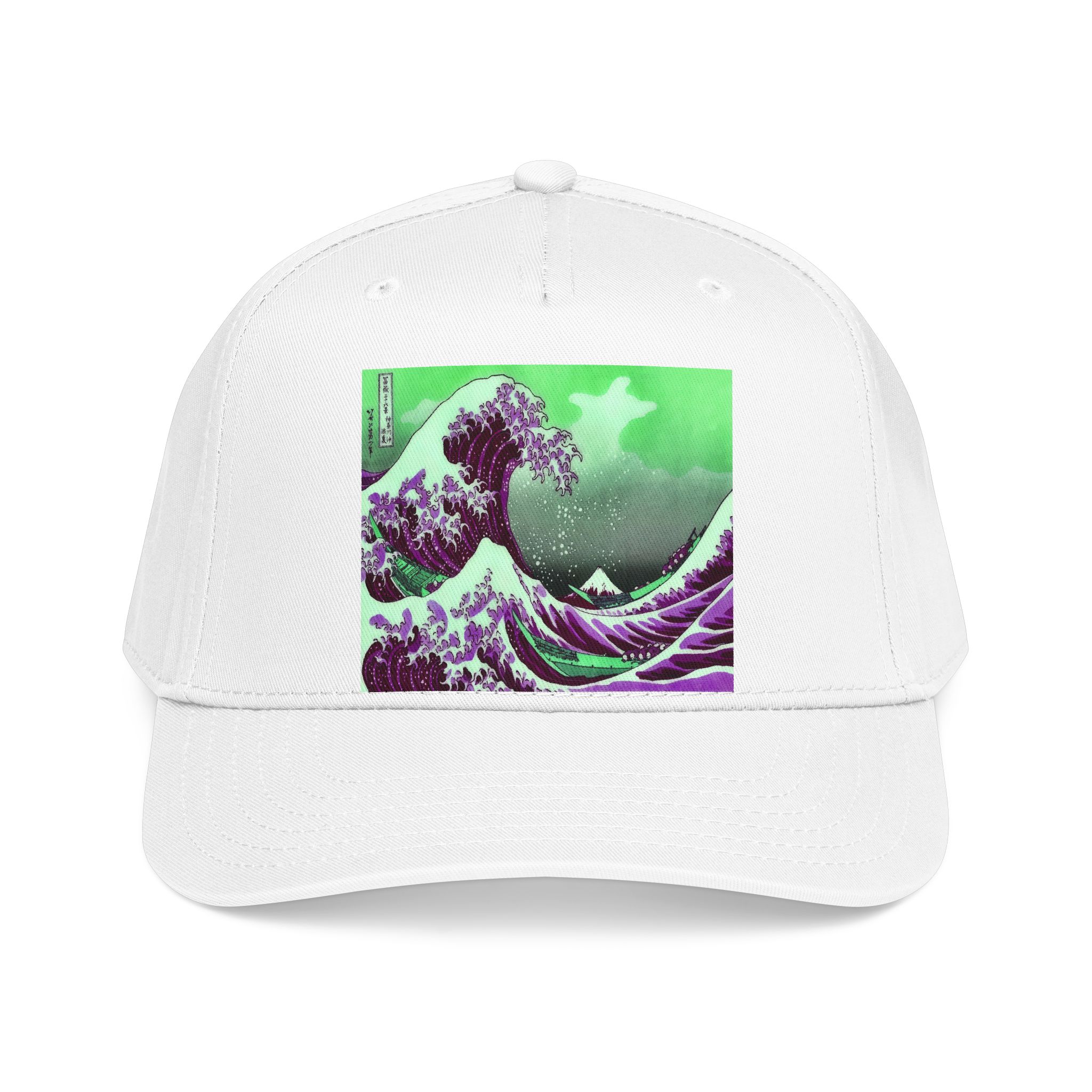 Great Wave off Kanagawa - Purple Hat - Image 2