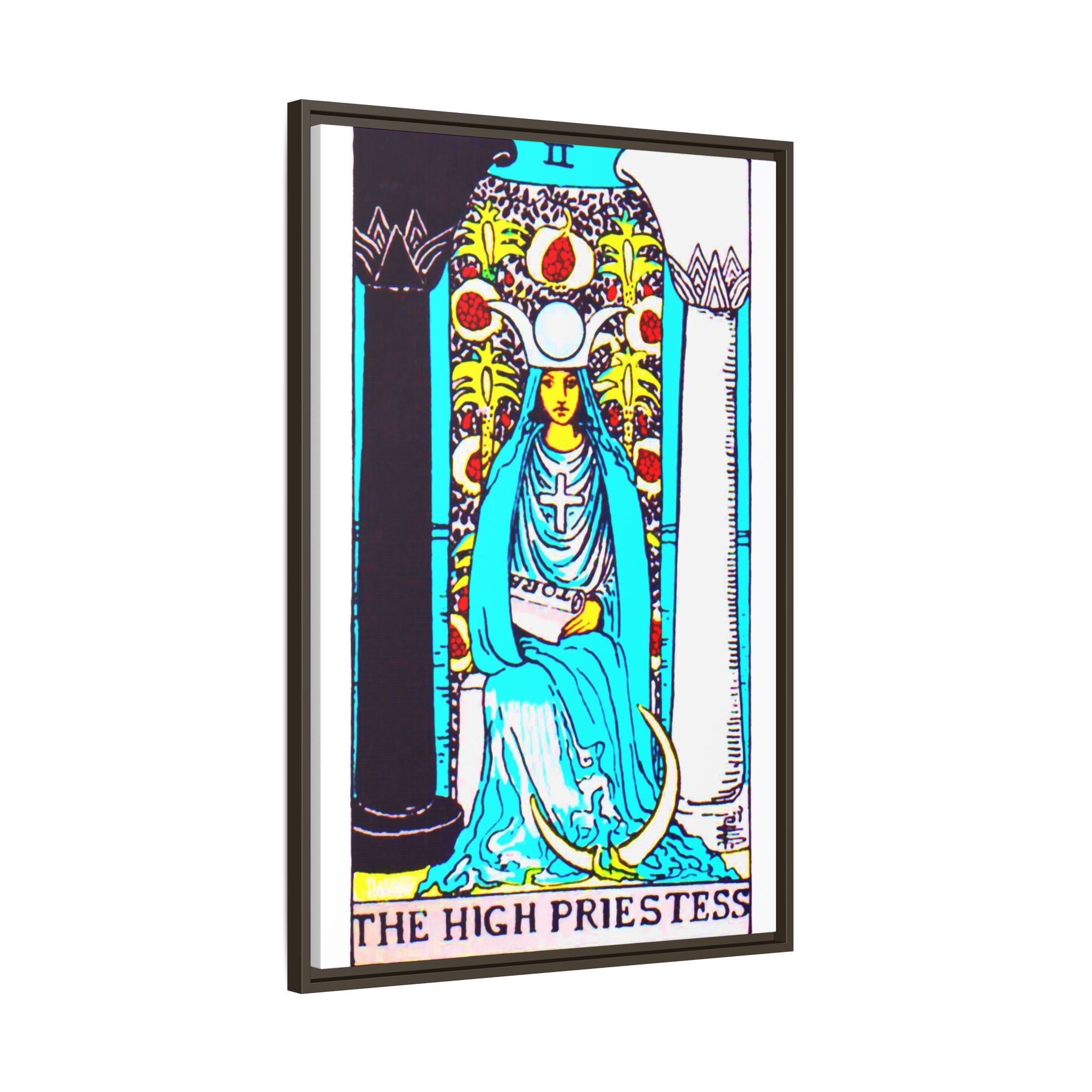 Tarot High Priestess 2 Framed Canvas - Image 110