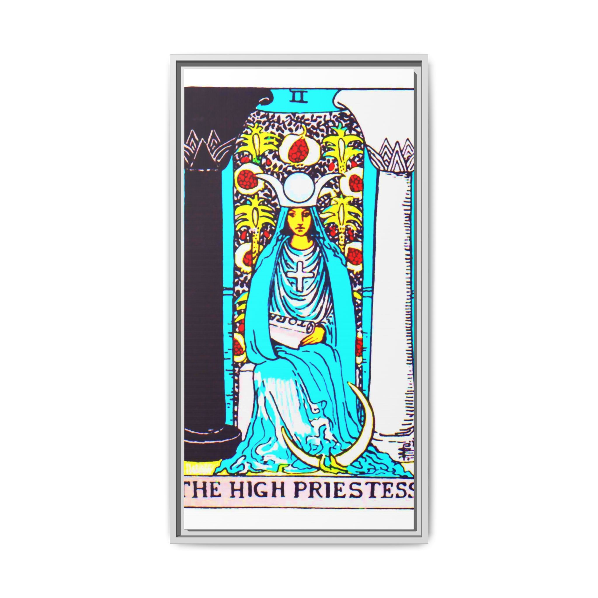 Tarot High Priestess 2 Framed Canvas - Image 73