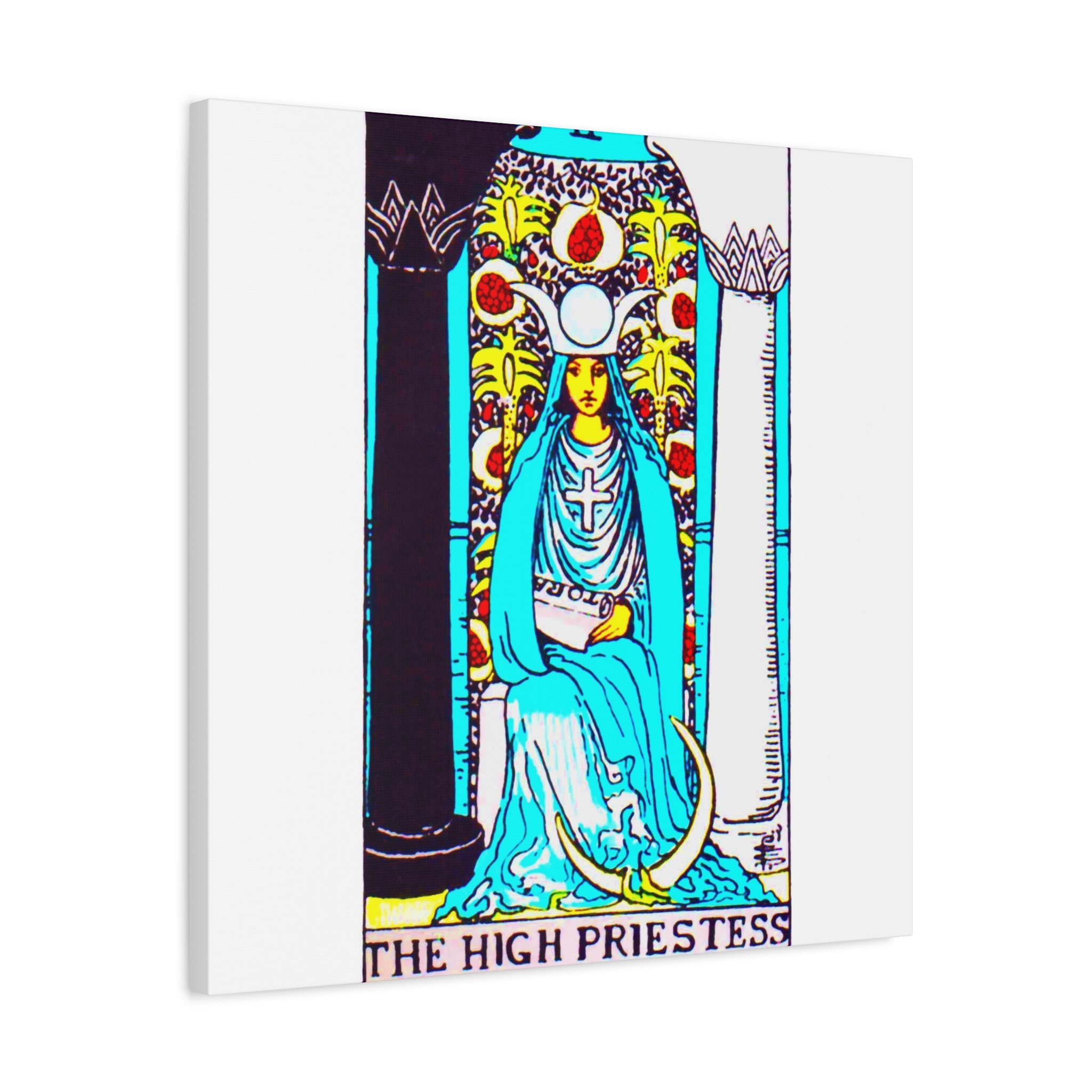 LAYOUT Tarot High Priestess 2 Matte Canvas - Image 4