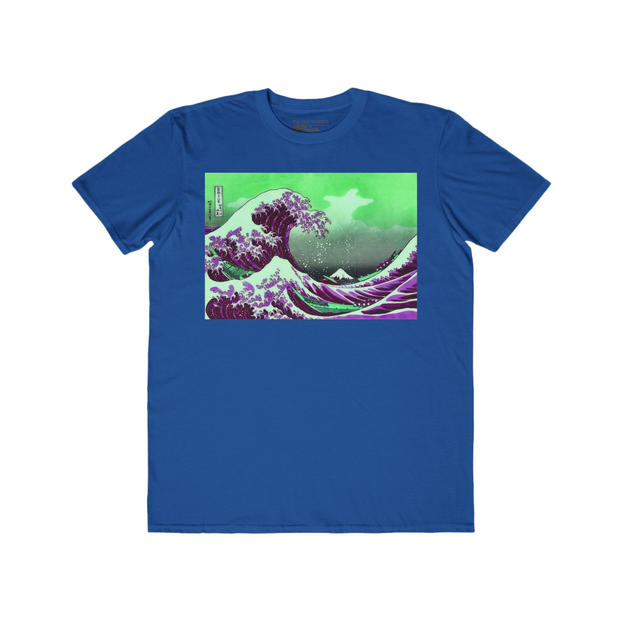 Great Wave off Kanagawa - Purple Men's Tee - Image 2