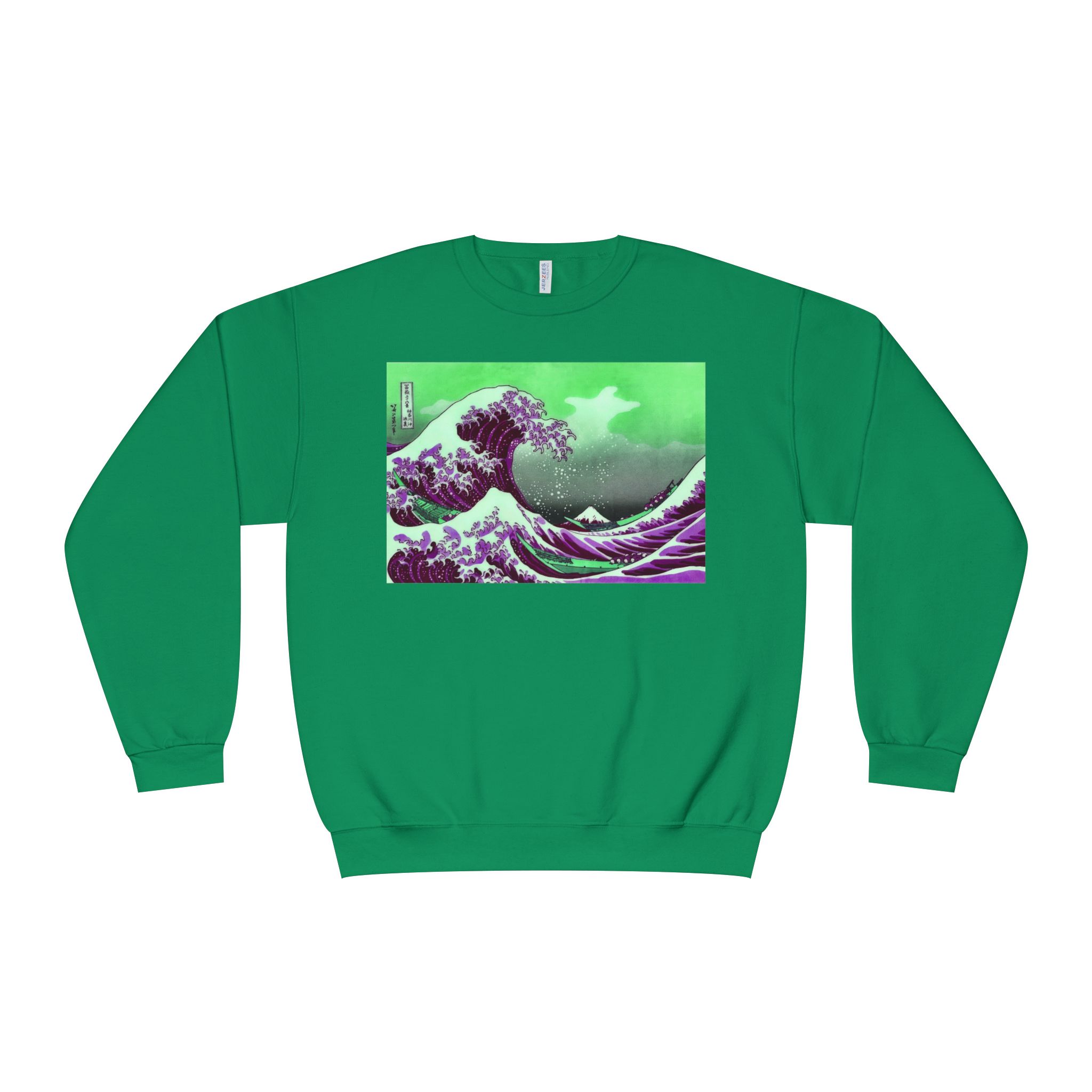 Great Wave off Kanagawa - Purple Sweatshirt - Image 9
