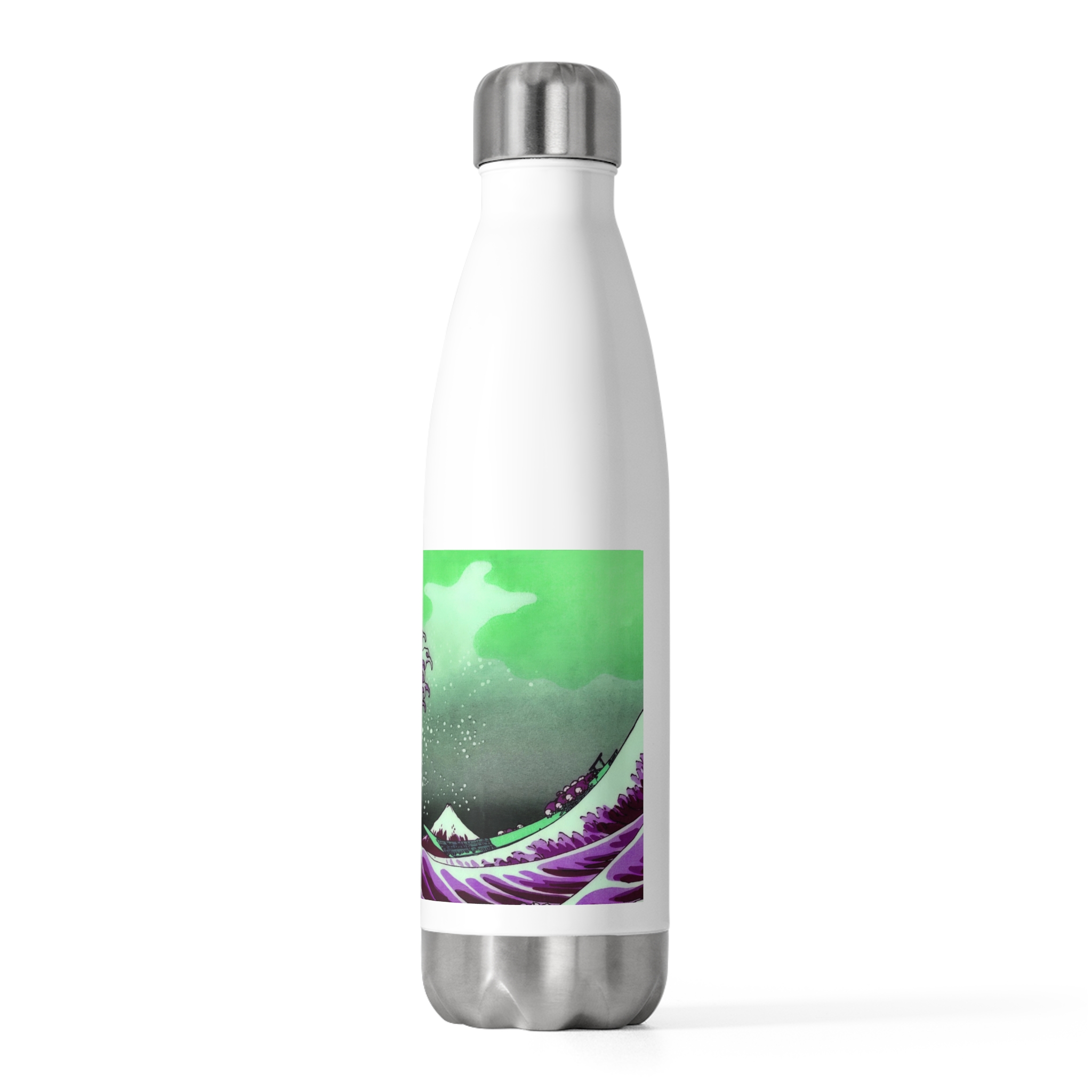 Great Wave off Kanagawa - Purple Bottle - Image 2