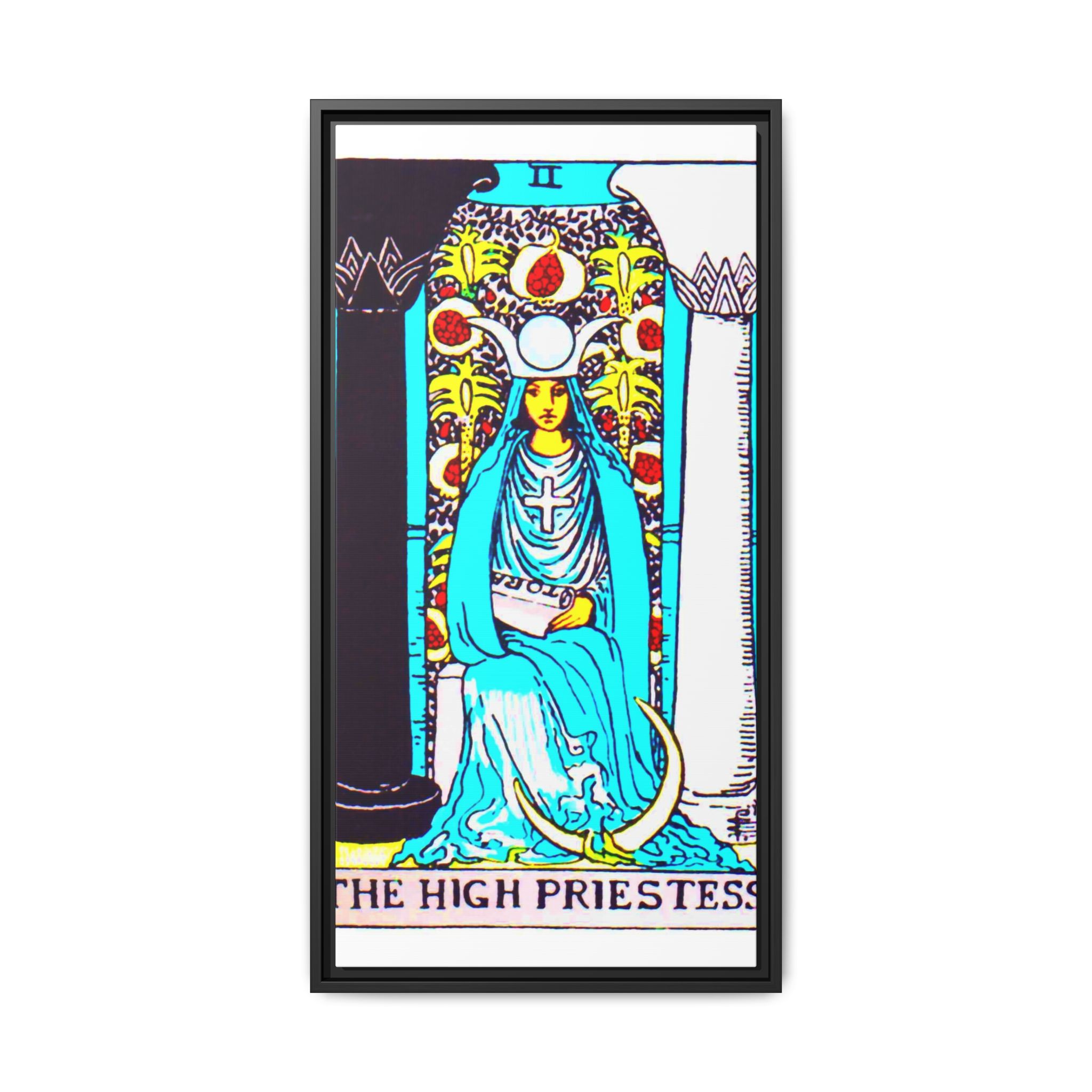 Tarot High Priestess 2 Framed Canvas - Image 69
