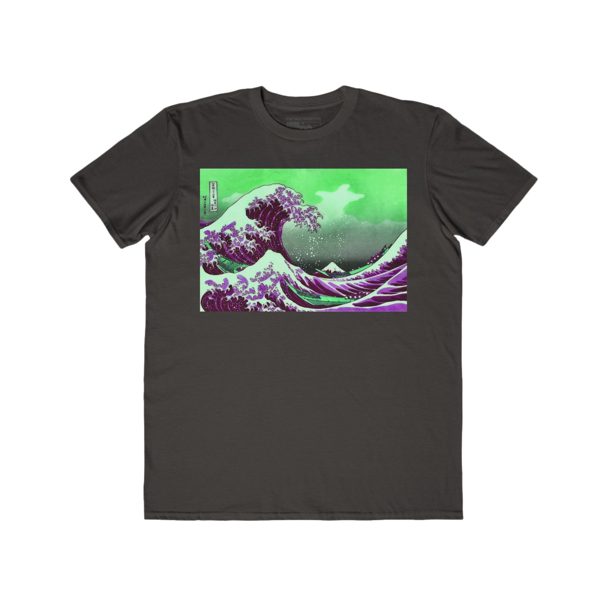 Great Wave off Kanagawa - Purple Men's Tee - Image 4