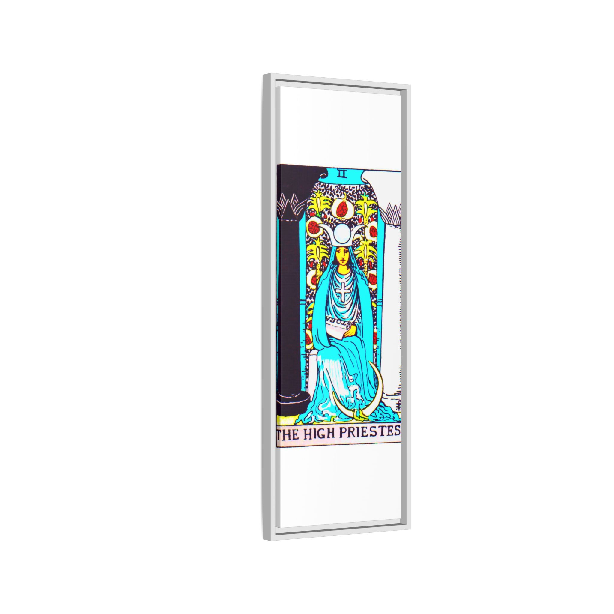 Tarot High Priestess 2 Framed Canvas - Image 26