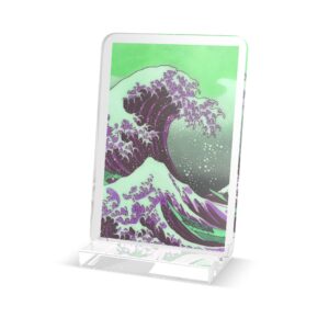 Great Wave off Kanagawa - Purple Acrylic Standee