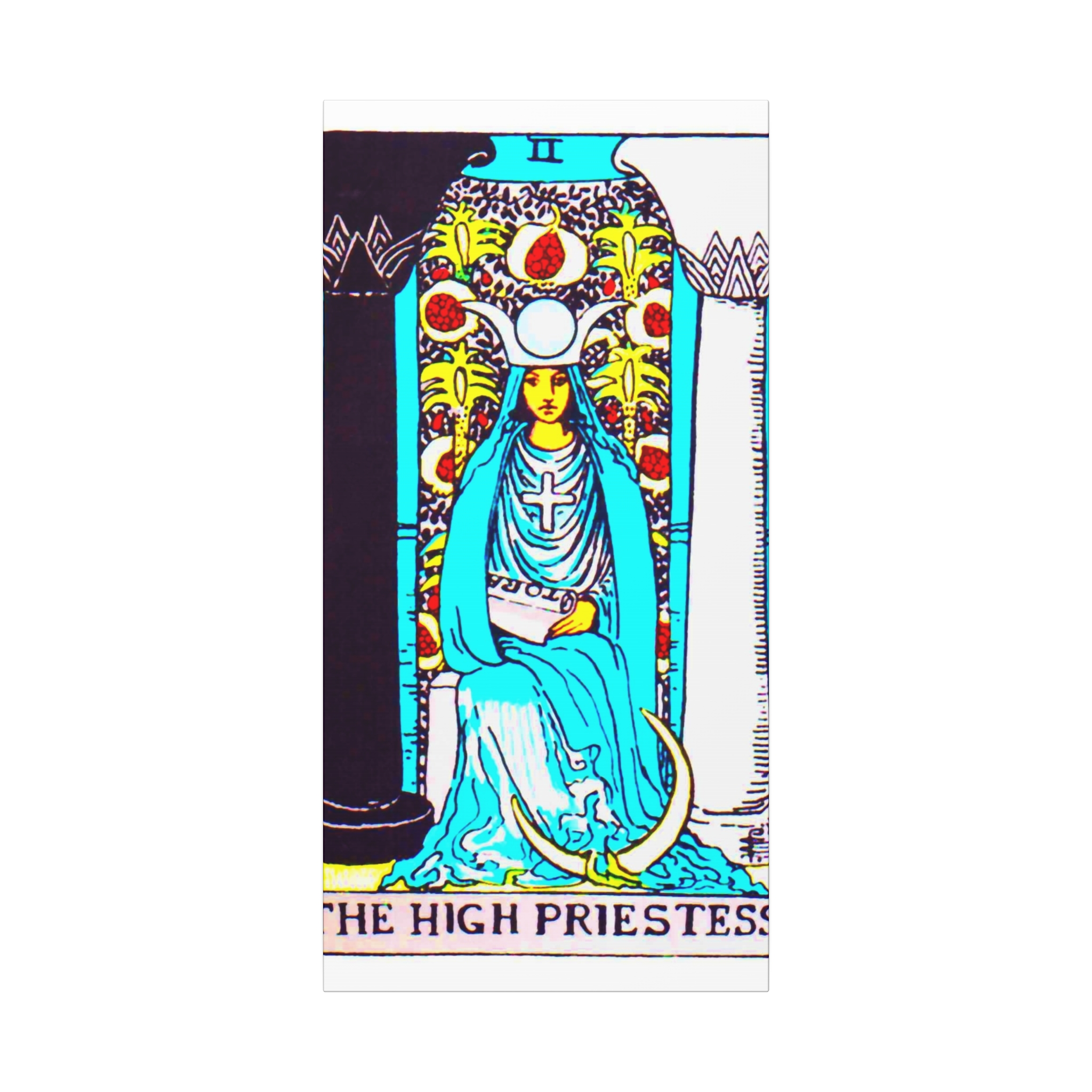LAYOUT Tarot High Priestess 2 Matte Canvas - Image 15