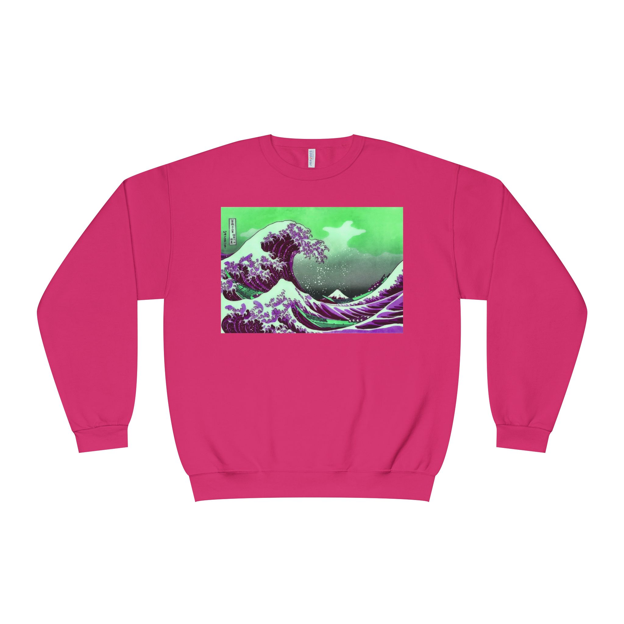 Great Wave off Kanagawa - Purple Sweatshirt - Image 14