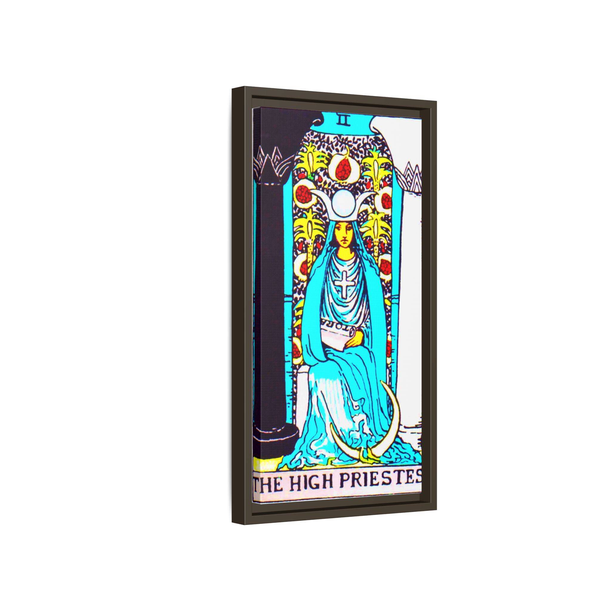 Tarot High Priestess 2 Framed Canvas - Image 58